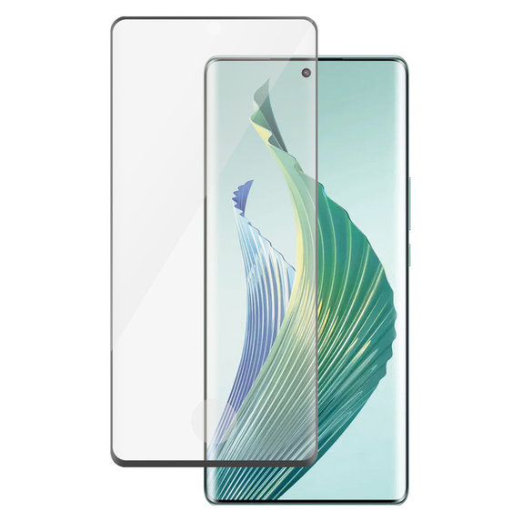 Закалено стъкло UWF за Honor Magic5 Lite, Черно, PanzerGlass