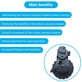 Колело с мотор за Ecovacs Deebot N-series, T-series, Ozmo-series, десен, Right