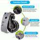 Колело с мотор за iRobot Roomba 500, 600, 700, 800, 900-series, десен, Right