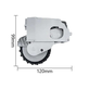Колело с мотор за Xiaomi Dreame F9, Mi Robot Vacuum Mop (Mijia 1C), 2 Pro+ (Mijia 1T), десен, Right, бял, White