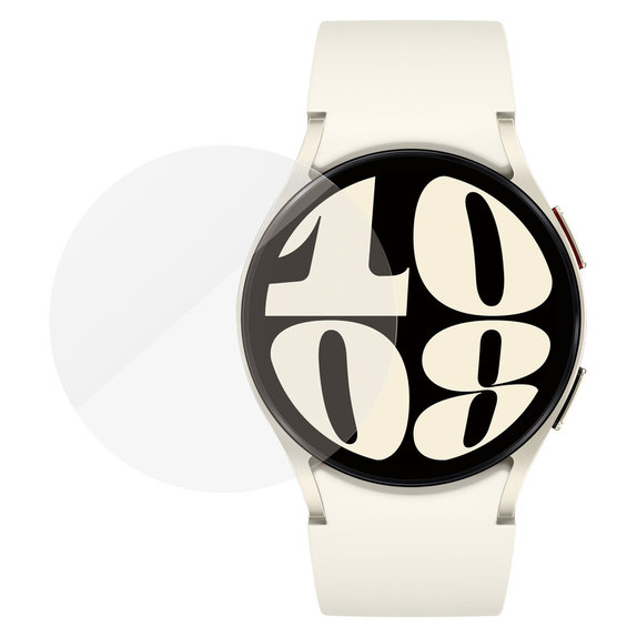 Закалено стъкло Flat Glass AB за Samsung Galaxy Watch6 44 mm, Прозрачно, PanzerGlass