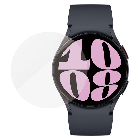Закалено стъкло Flat Glass AB за Samsung Galaxy Watch6 40 mm, Прозрачно, PanzerGlass