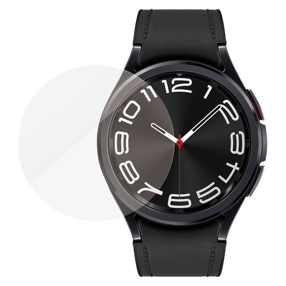 Закалено стъкло Flat Glass AB за Samsung Galaxy Watch6 43 mm, Прозрачно, PanzerGlass