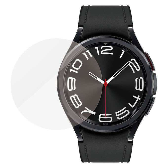 Закалено стъкло Flat Glass AB за Samsung Galaxy Watch6 43 mm, Прозрачно, PanzerGlass
