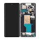 дисплей за Motorola Edge 30 Ultra, Тъчскрийн и рамка, 5D68C21260, Interstellar Black, Genuine Service Pack