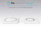Зарядно MagSafe Duo за iPhone и Apple Watch, Бял, White, FixPremium