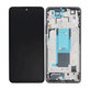 дисплей за Xiaomi Redmi Note 11 Pro+ 5G 21091116UG, Тъчскрийн и рамка, Mysterious Black, TFT