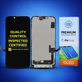 Дисплей Soft OLED за iPhone 14, Тъчскрийн с рамка, FixPremium
