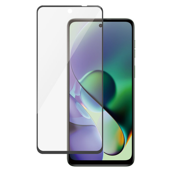 Закалено стъкло UWF за Motorola Moto G14/G54 5G, Черно, PanzerGlass