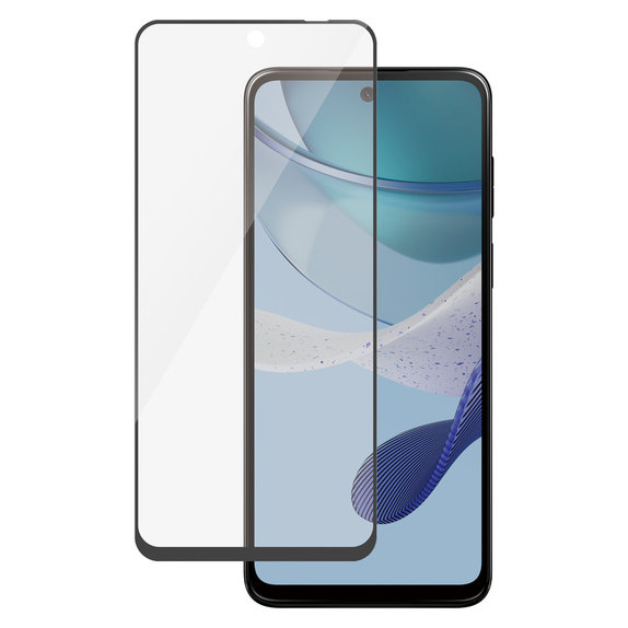 Закалено стъкло UWF за Motorola Moto G13/G23/G53 5G, Черно, PanzerGlass