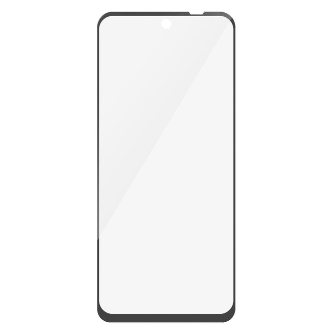 Закалено стъкло UWF за Motorola Moto G73 5G, Черно, PanzerGlass