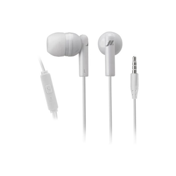 Стерео слушалки Tune, 3.5mm жак, Бял, White, Music Hero