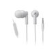 Стерео слушалки Tune, 3.5mm жак, Бял, White, Music Hero