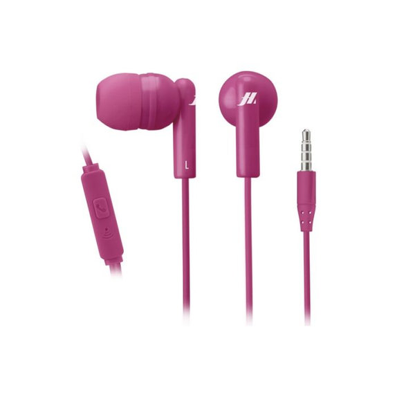 Стерео слушалки Tune, 3.5mm жак, Розово, Pink, Music Hero