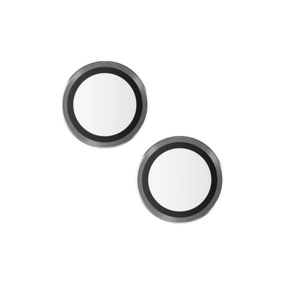 Протектор за обектив на задна камера Hoops за iPhone 14 и 14 Plus, Черно, Black, PanzerGlass