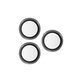 Протектор за обектив на задна камера Hoops за iPhone 14 Pro и 14 Pro Max, Черно, Black, PanzerGlass