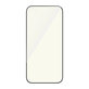 Закалено стъкло UWF Eyecare с апликатор за iPhone 15, Черно, PanzerGlass