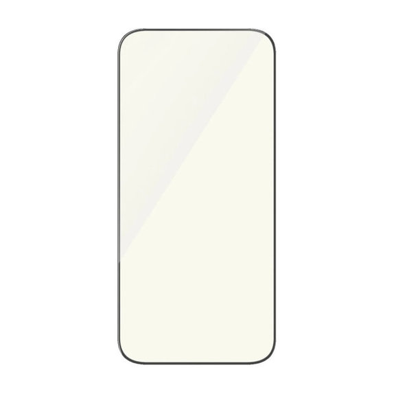 Закалено стъкло UWF Eyecare с апликатор за iPhone 15 Pro, Черно, PanzerGlass