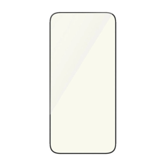 Закалено стъкло UWF Eyecare с апликатор за iPhone 15 Plus, Черно, PanzerGlass