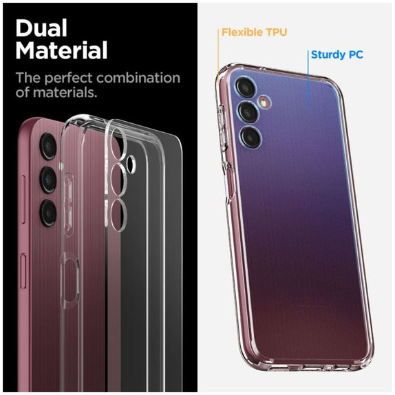 Калъф Liquid Air за Samsung A14 5G, Crystal Clear