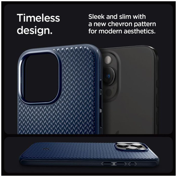 Калъф Mag Armor с MagSafe за iPhone 15 Pro Max, тъмно син, Navy Blue