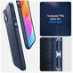 Калъф Mag Armor с MagSafe за iPhone 15, тъмно син, Navy Blue