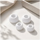 Накрайници за AirPods Pro - комплект 2 бр. (L, S), Бял, White, FixPremium