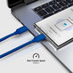 USB-C / USB-C кабел, 60W, PD, 1.5m, Син, SBS