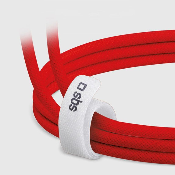 USB-C / USB-C кабел, 60W, PD, 1.5m, Червен, SBS