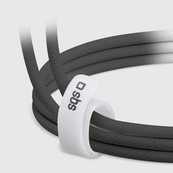 USB-C / USB-C кабел, 60W, PD, 1.5m, Черен, SBS