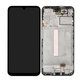дисплей за Samsung A25 A256B, Тъчскрийн и рамка, GH82-33214A, черен, Black, Genuine Service Pack