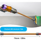 Смукателна тръба за Dyson V12, оранжев, Orange