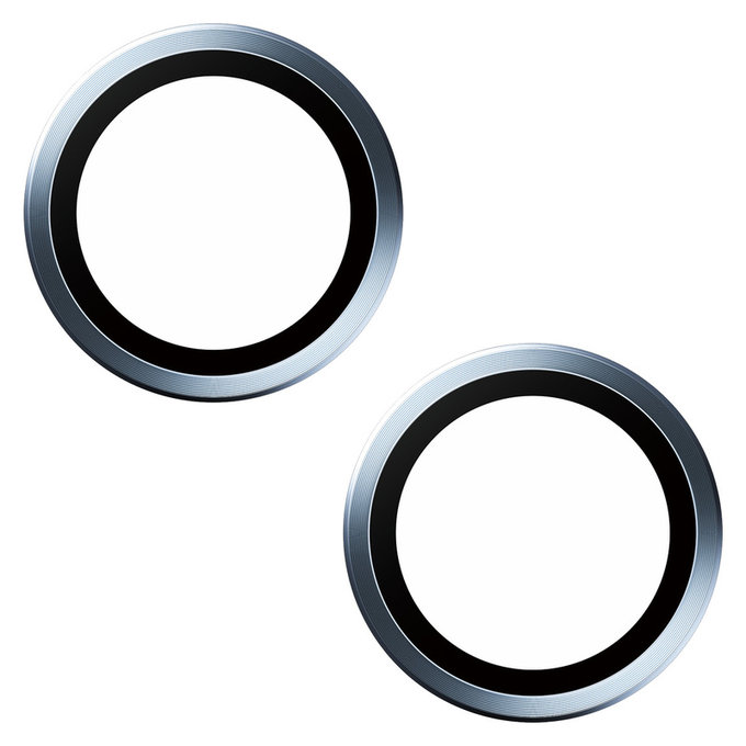 Протектор за обектива на камерата Hoops за iPhone 15/15 Plus, Синьо, PanzerGlass