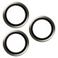 Протектор за обектива на камерата Hoops за iPhone 15 Pro/15 Pro Max, Natural Metal, PanzerGlass
