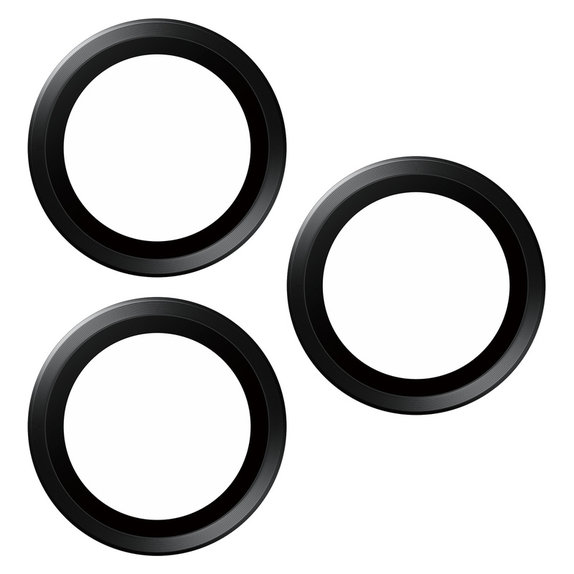 Протектор за обектива на камерата Hoops за iPhone 15 Pro/15 Pro Max, Black Titanium, PanzerGlass