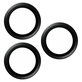 Протектор за обектива на камерата Hoops за iPhone 15 Pro/15 Pro Max, Black Titanium, PanzerGlass