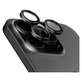 Протектор за обектива на камерата Hoops за iPhone 15 Pro/15 Pro Max, Black Titanium, PanzerGlass