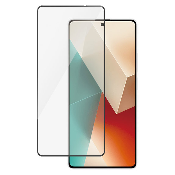 Закалено стъкло UWF за Xiaomi Redmi Note 13, Черно, PanzerGlass