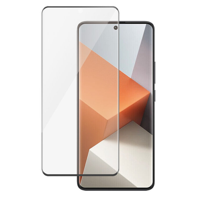 Закалено стъкло UWF за Xiaomi Redmi Note 13 Pro+, Черно, PanzerGlass