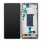 дисплей за Xiaomi 11T 11T Pro, Тъчскрийн и рамка, Celestial Blue, TFT