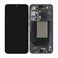 дисплей за Samsung S24 Plus S926B, Тъчскрийн и рамка, GH82-33410A, Onyx Black, Genuine Service Pack
