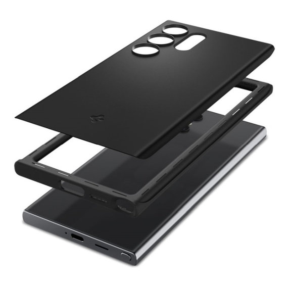 Калъф Thin Fit за Samsung S24 Ultra, Черно, Black