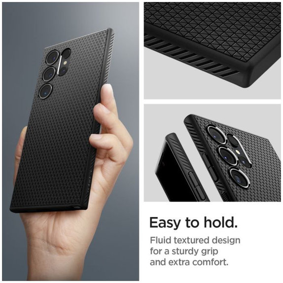 Калъф Liquid Air за Samsung S24 Ultra, Matte Black