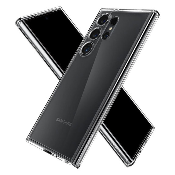 Калъф Ultra Hybrid за Samsung S24 Ultra, Прозрачен, Transparent