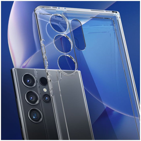 Калъф Ultra Hybrid за Samsung S24 Ultra, Прозрачен, Transparent