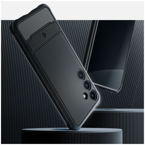 Калъф Rugged Armor за Samsung S24+, Matte Black