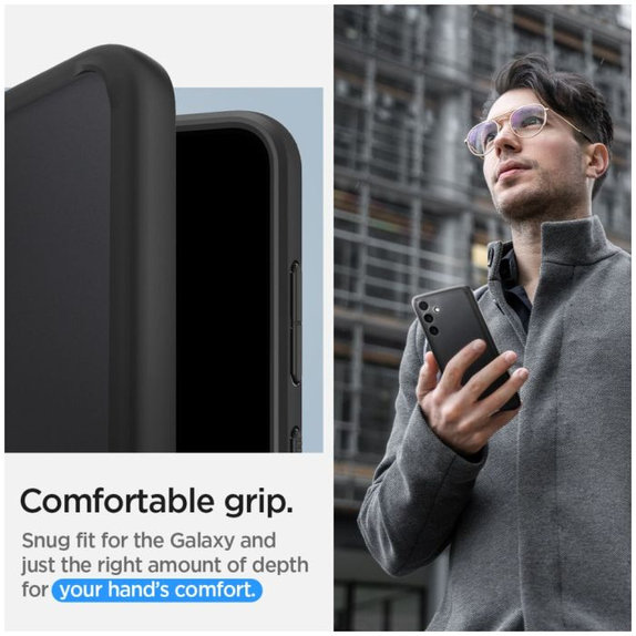 Калъф Ultra Hybrid за Samsung S24+, Frost Black