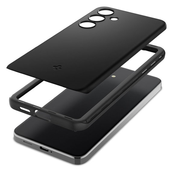 Калъф Thin Fit за Samsung S24, Черно, Black