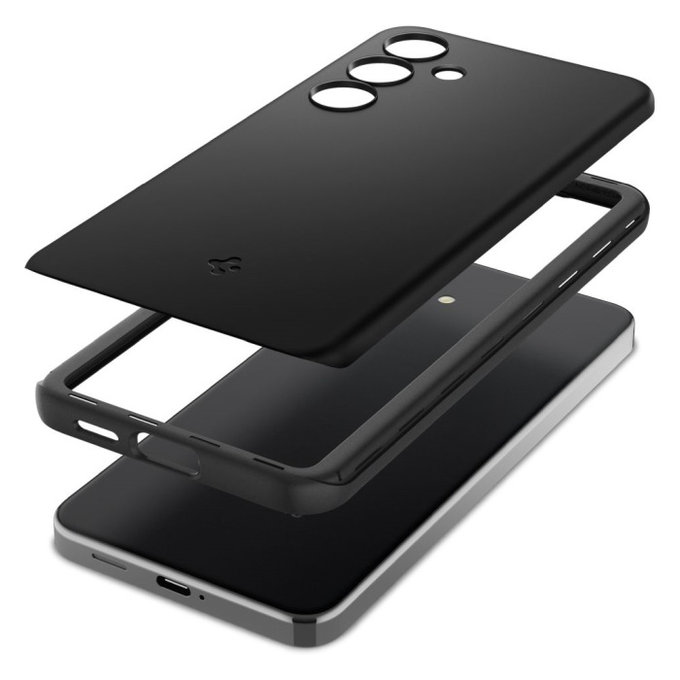 Калъф Thin Fit за Samsung S24, Черно, Black