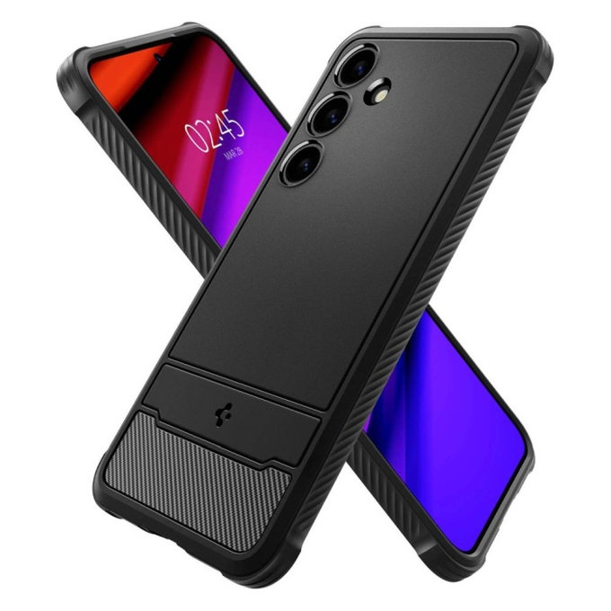 Калъф Rugged Armor за Samsung S24, Matte Black